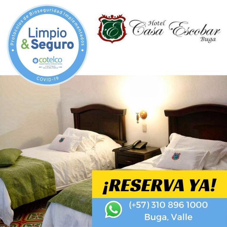 Casa Escobar Buga Hotel Eksteriør billede