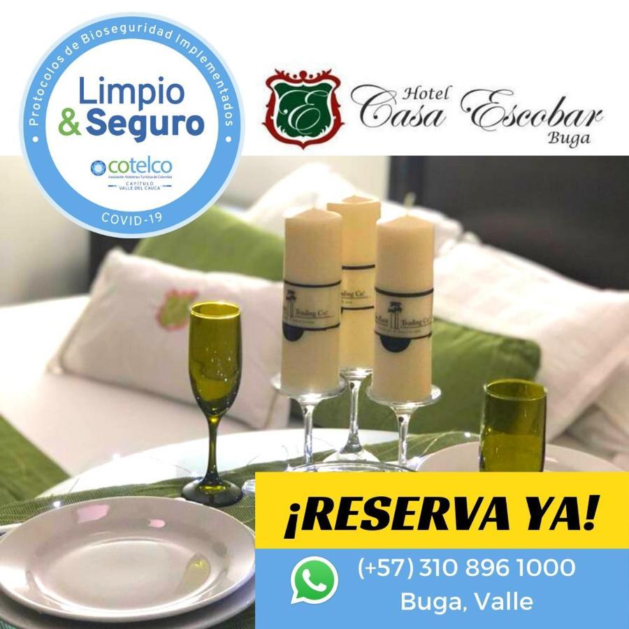 Casa Escobar Buga Hotel Eksteriør billede