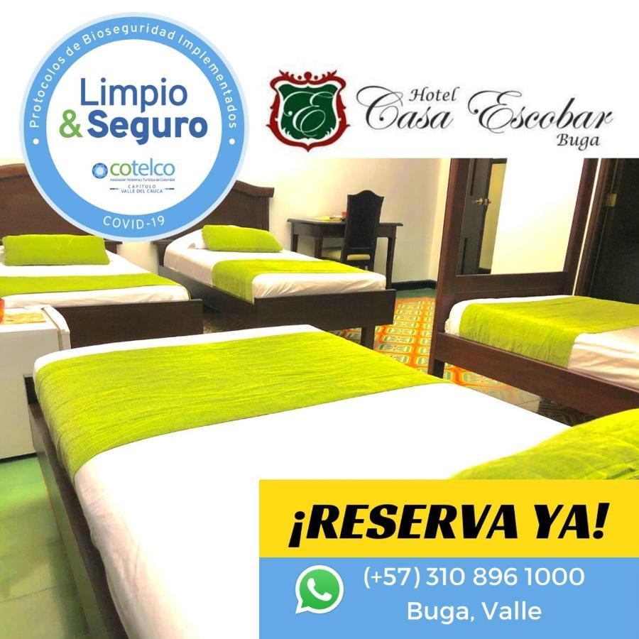 Casa Escobar Buga Hotel Eksteriør billede